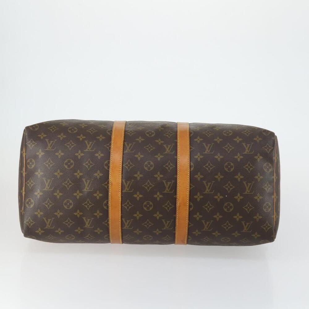 LOUIS VUITTON Monogram Keepall 50 Boston Bag M41426 LV Auth 155568 - Picture 5 of 16